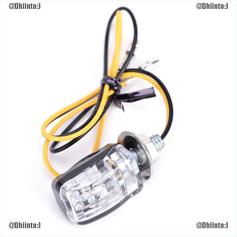 Bộ 2 đèn xi nhan mini 6 bóng led 12v chuyên dùng cho xe mô tô