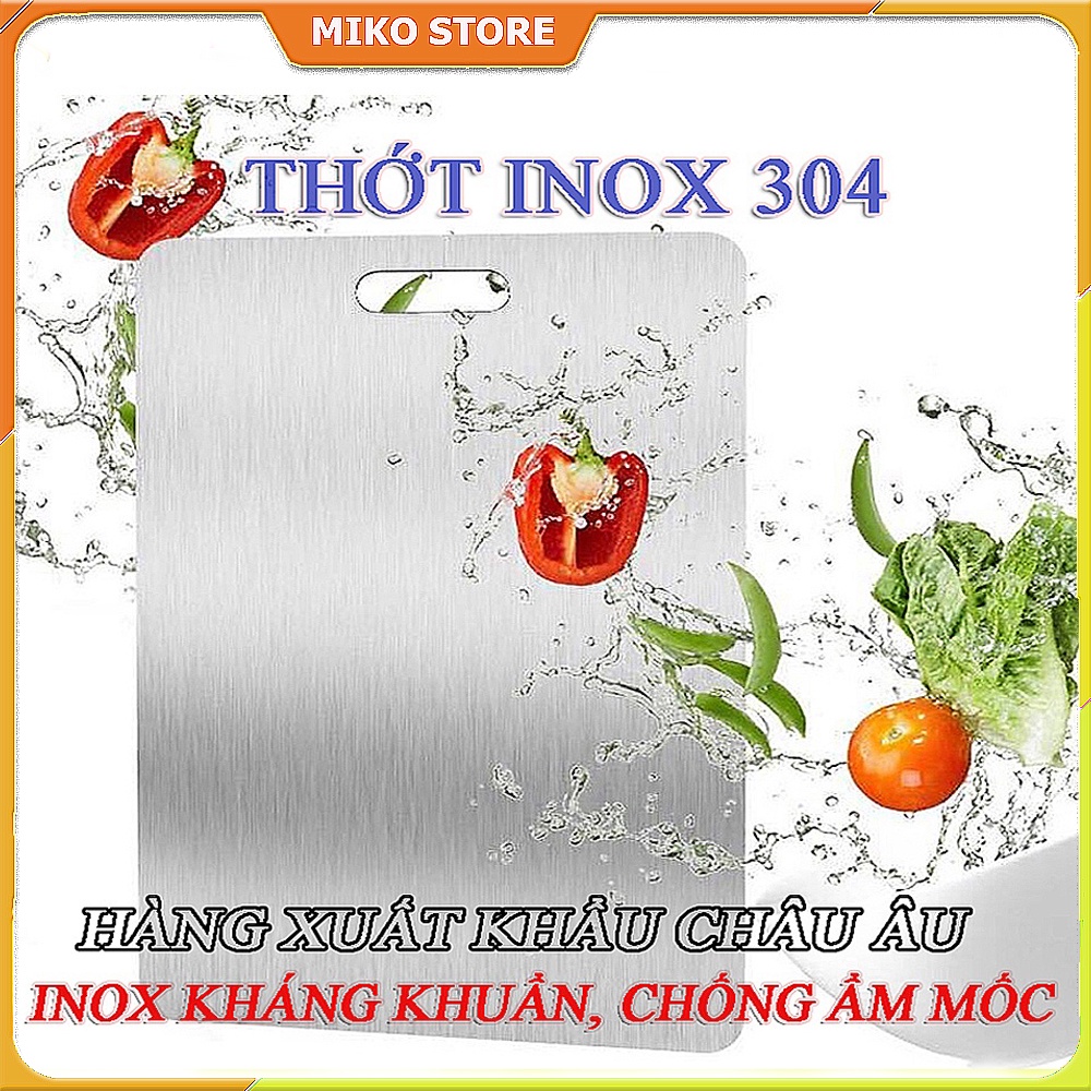 [ FREESHIP]THỚT INOX SUS304 KHÁNG KHUẨN - CHỐNG NẤM MỐC  HÀNG CAO CẤP CHÍNH HÃNG