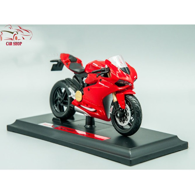 Xe mô hình mô tô Ducati 1199 Panigale tỉ lệ 1:18 hãng Maisto