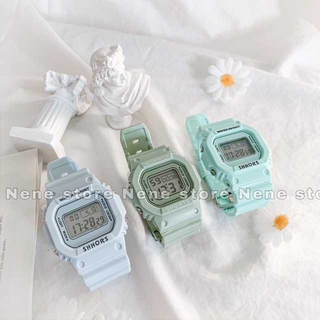 Đồng hồ thể thao nữ Sport Watch dễ thương nhiều màu