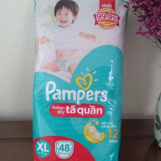 Bỉm pamper tã quần M60/L54/XL48