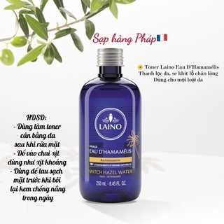 [MẪU MỚI] Nước hoa hồng LAINO 250ml