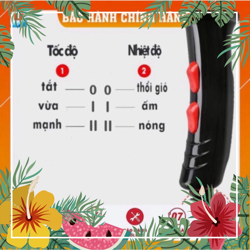 Máy sấy tóc công suất lớn tạo kiểu TOSHTBA-551 , máy khò tóc 2 chiều nóng lạnh 3500w bảo hành 12 tháng.