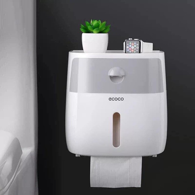 Hộp đựng Giấy vệ sinh Cao cấp 2in1 Ecoco