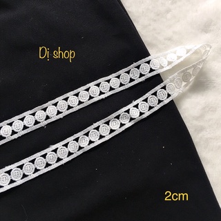 REN COTTON BẢN 2cm 2 biên