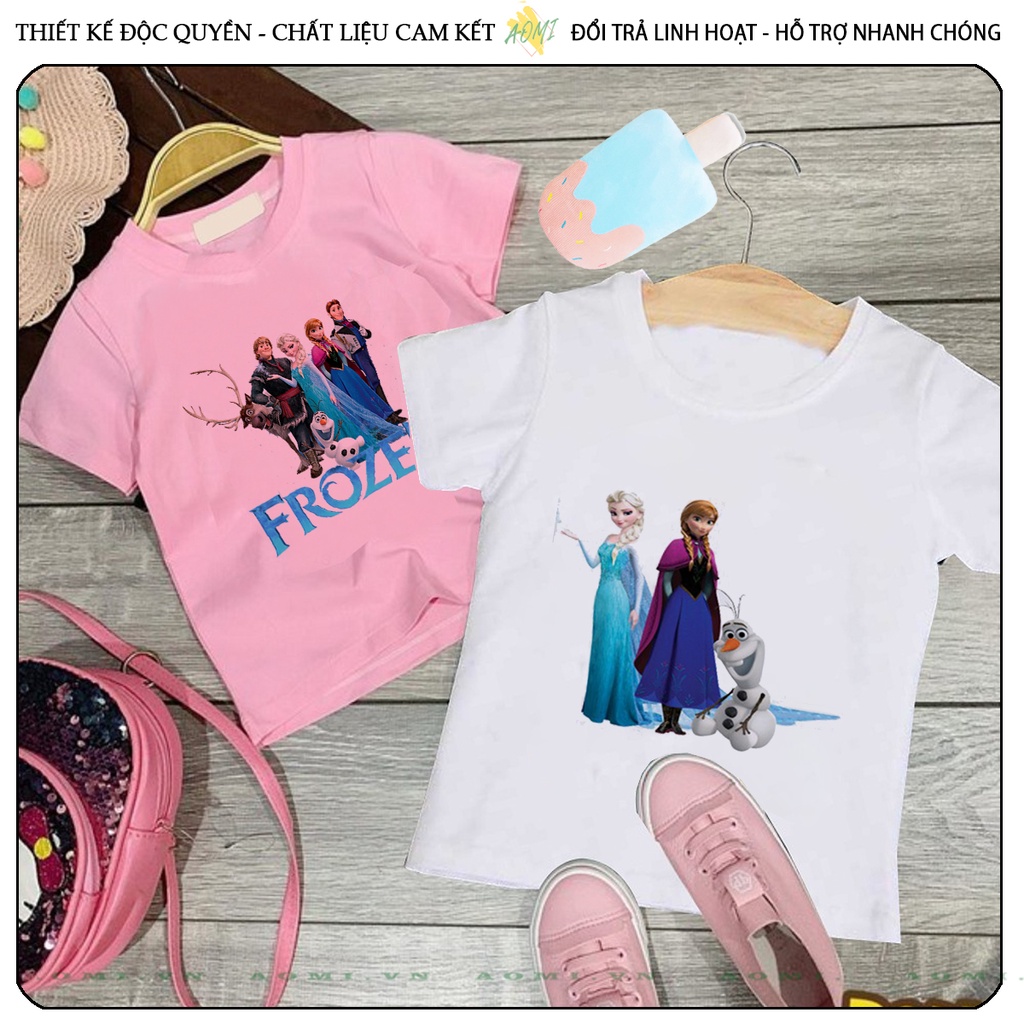 ÁO THUN PRICESS CÔNG CHÚA BĂNG GIÁ PHÔNG NAM NỮ GIA ĐÌNH CẶP ĐÔI CÓ SIZE TRẺ EM CHO BÉ TRAI GÁI AOMIVN