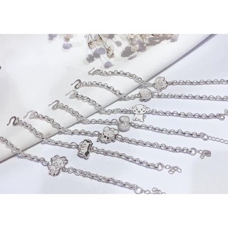 Lắc tay cho bé bạc ta mix con giáp xưởng bạc phương cảnh cpj