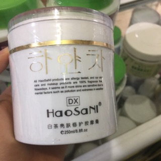 Kem masage mặt và tẩy da chết Haosani