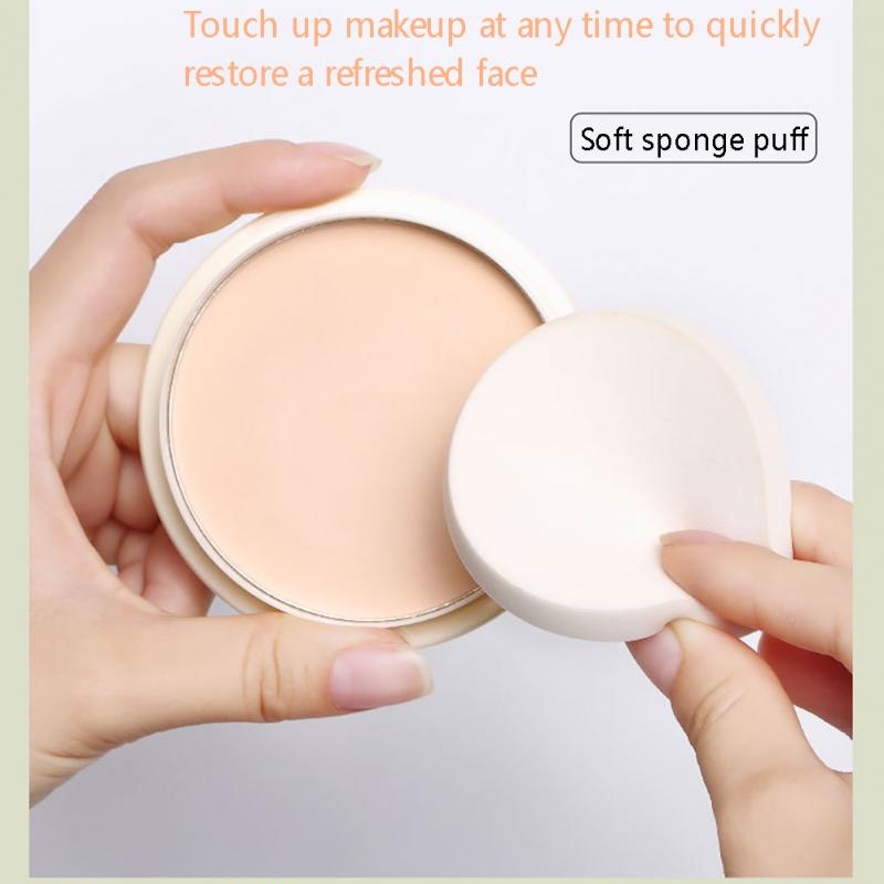 Phấn Phủ Dạng Bột Sữa Đậu Nành Chống Nước Chống Mồ Hôi Kiểm Soát Dầu Dưỡng Ẩm Lâu Trôi