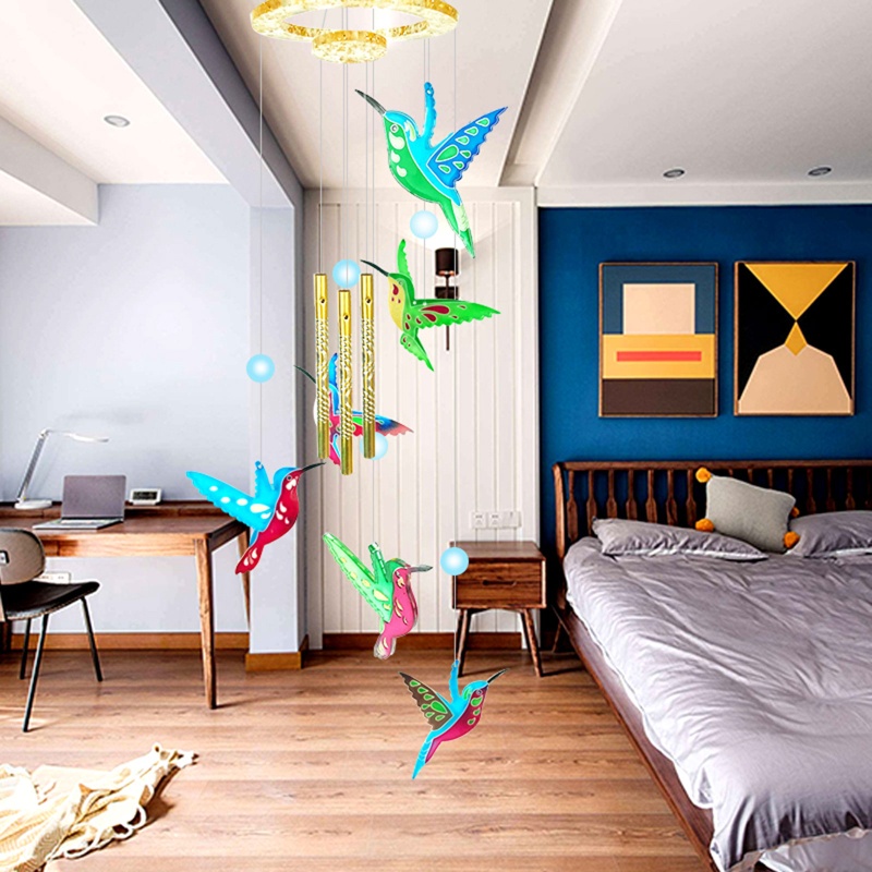 Bộ Khuôn Silicon Làm Chuông Gió / Chim Ruồi / Chuông Gió DIY Trang Trí Nhà Ở / Sân Vườn