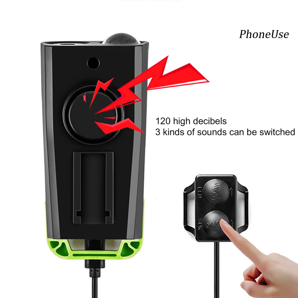 Đèn LED xe đạp 800 Lumen 3 trong 1 sạc USB độ chính xác cao