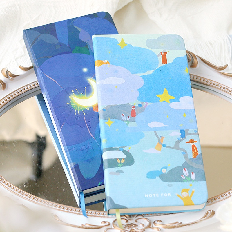 Sổ tay NOTE FOR Slim bìa cứng sổ kế hoạch planner phiên bản FAIRY FORESTS