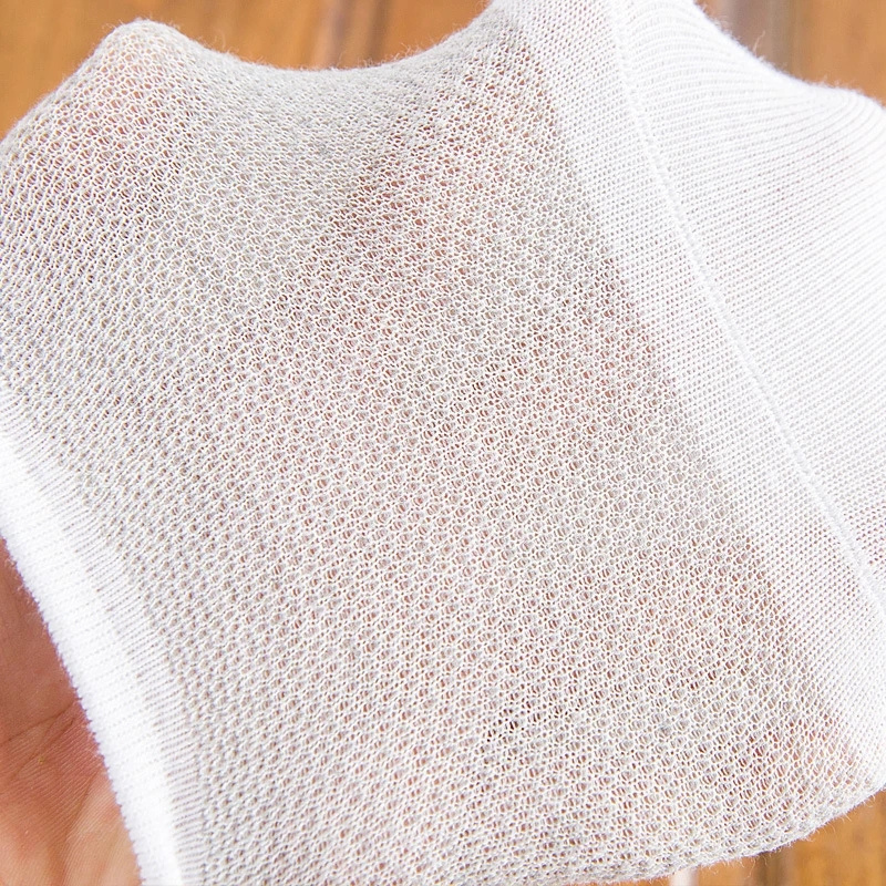 Vớ ngắn vô hình bằng cotton và silicon siêu mỏng thoáng khí thoải mái chống trượt thời trang thường ngày dành cho nam