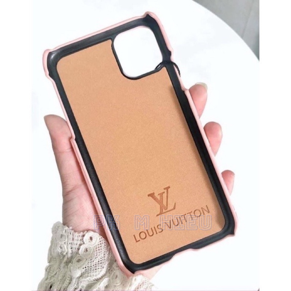 Ốp lưng iphone LV siêu phẩm bằng da KÈM LOGO SANG CHẢNH 6splus/7/7plus/8/8plus/x/xr/xs/11/12/pro/max/plus/promax