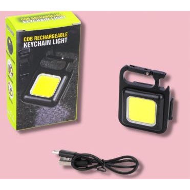 Đèn Led Cob Đa Năng Tích Hợp Sạc Lại Tiện Lợi - Dùng Làm Móc Khóa, Khui Nước, Đèn Khẩn Cấp