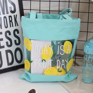 Túi vải hoa quả nhiệt đới