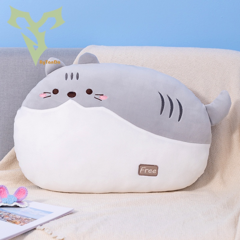 Đồ chơi nhồi bông Hình Chó Shiba / Mèo Dễ Thương Cho Bé Gái