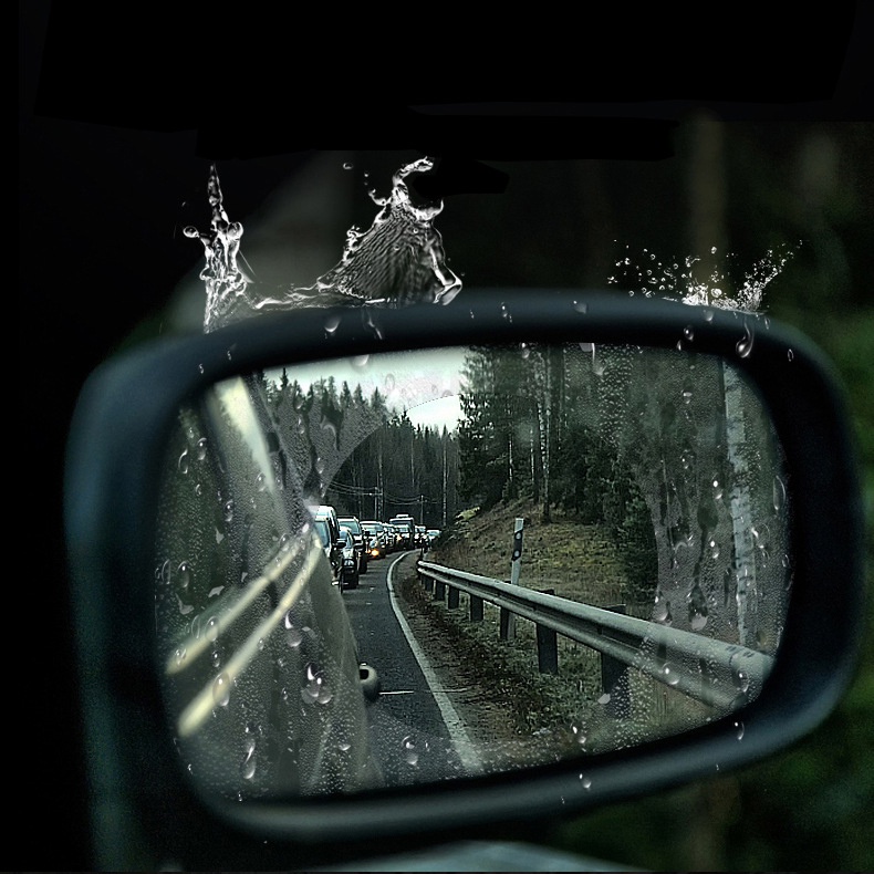 Miếng Dán Chống Sương Mù - Đọng Nước Gương Xe Ô Tô Cao Cấp