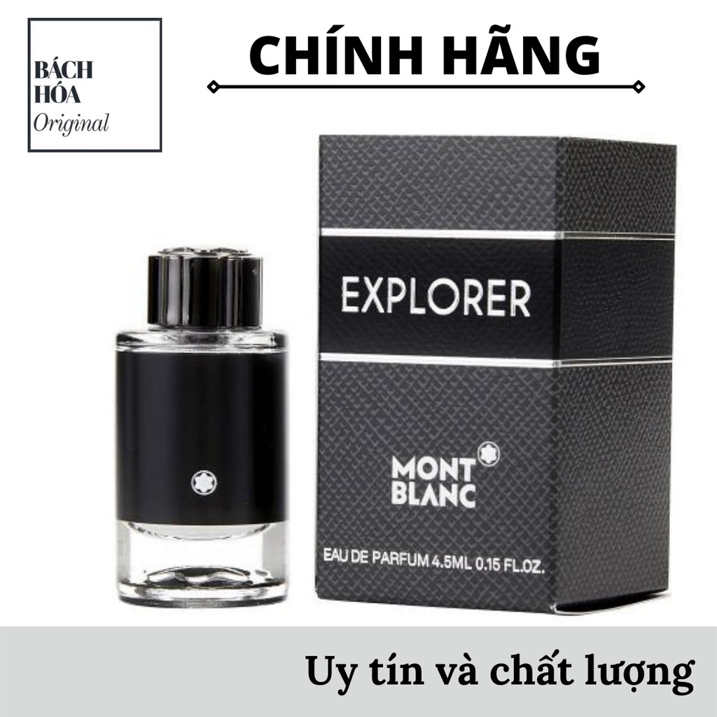 Nước hoa Mont Blanc EXPLORER EDP Mini 4.5 ml - FULL BOX