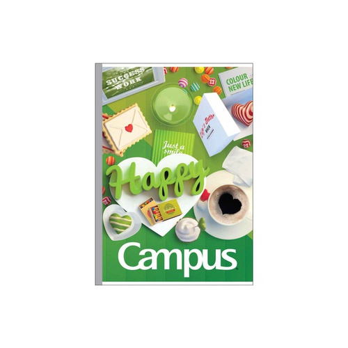 Vở Campus Gift 80 Trang - Kẻ Ngang - Hàng Chuẩn