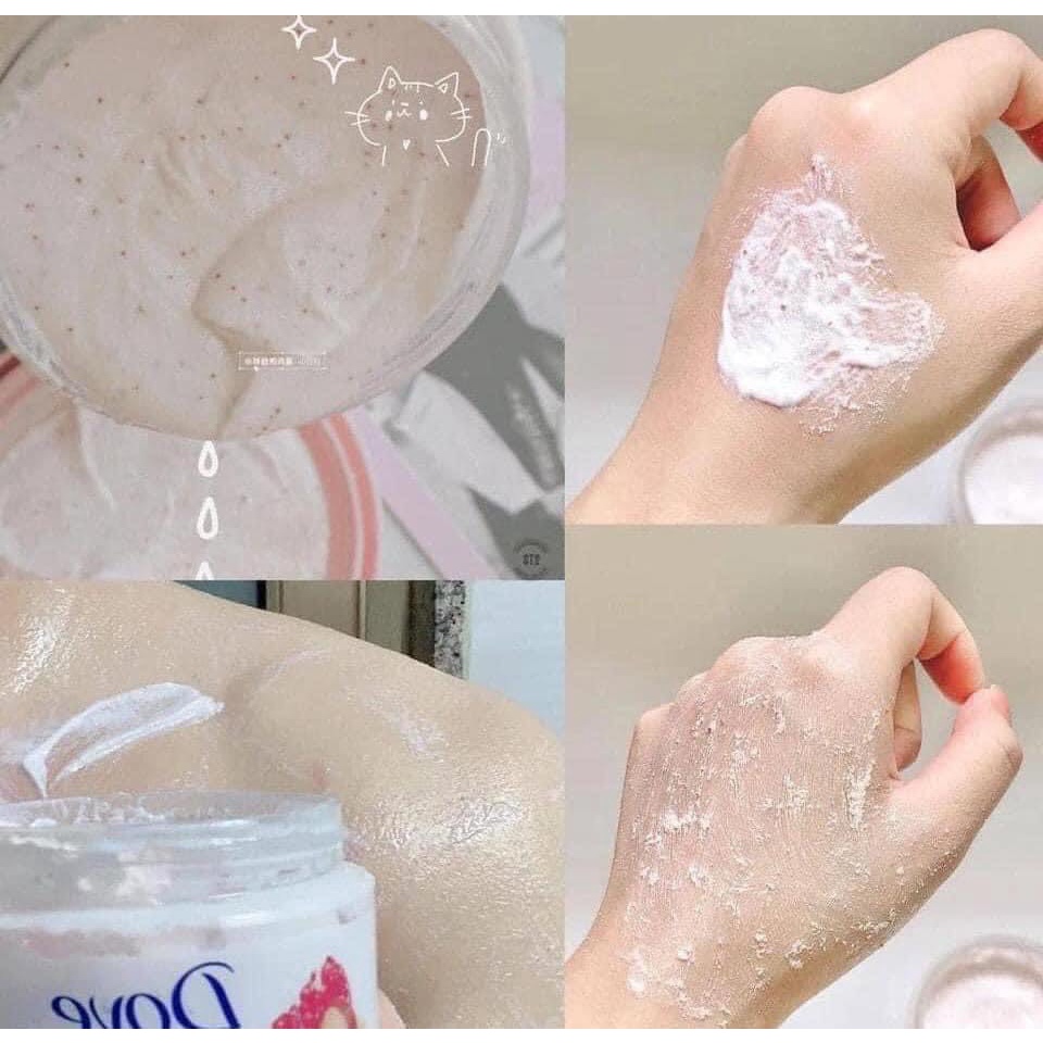 Tẩy Da Chết Toàn Thân, Body DOVE Creme Dusch Peeling
