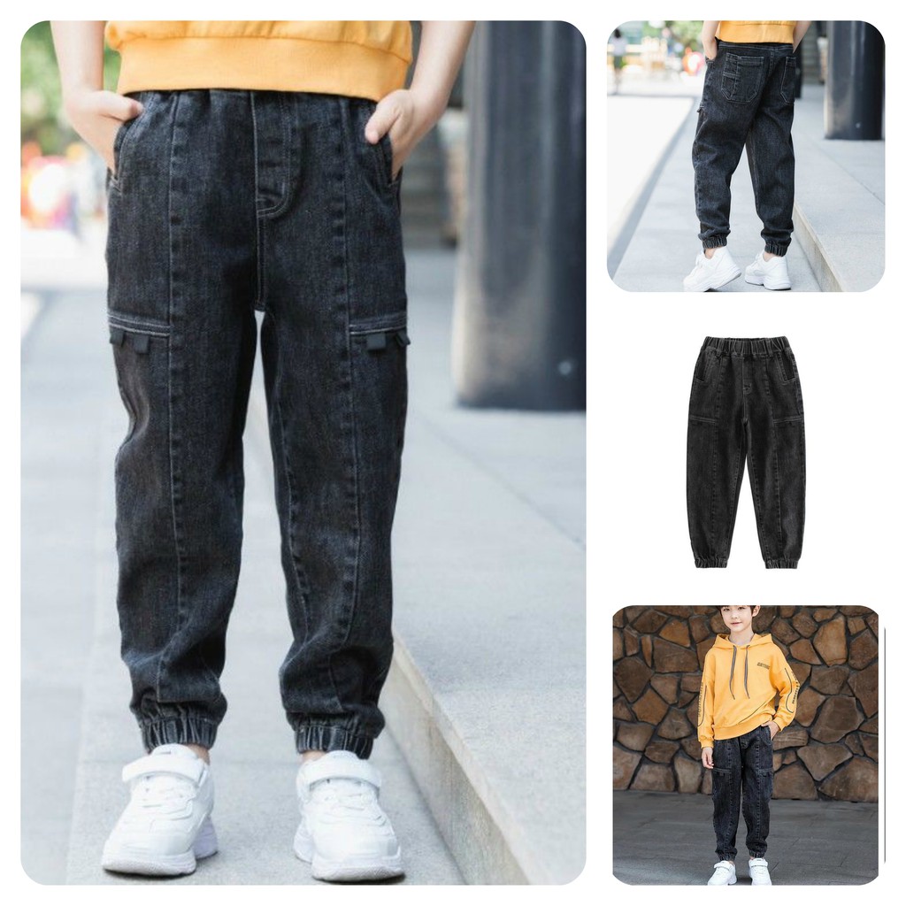 [XẢ KHO] JL7⚡Size110-160 (15-40kg)⚡Quần jean cho bé trai lớn⚡Thời trang trẻ Em hàng quảng châu freeship - QUẦN BÉ TRAI⚡