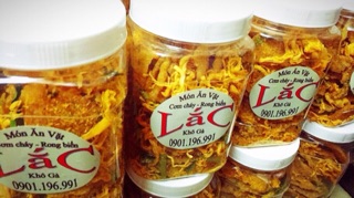 Combo 7 hủ cơm cháy lắc khô gà (kèm video)