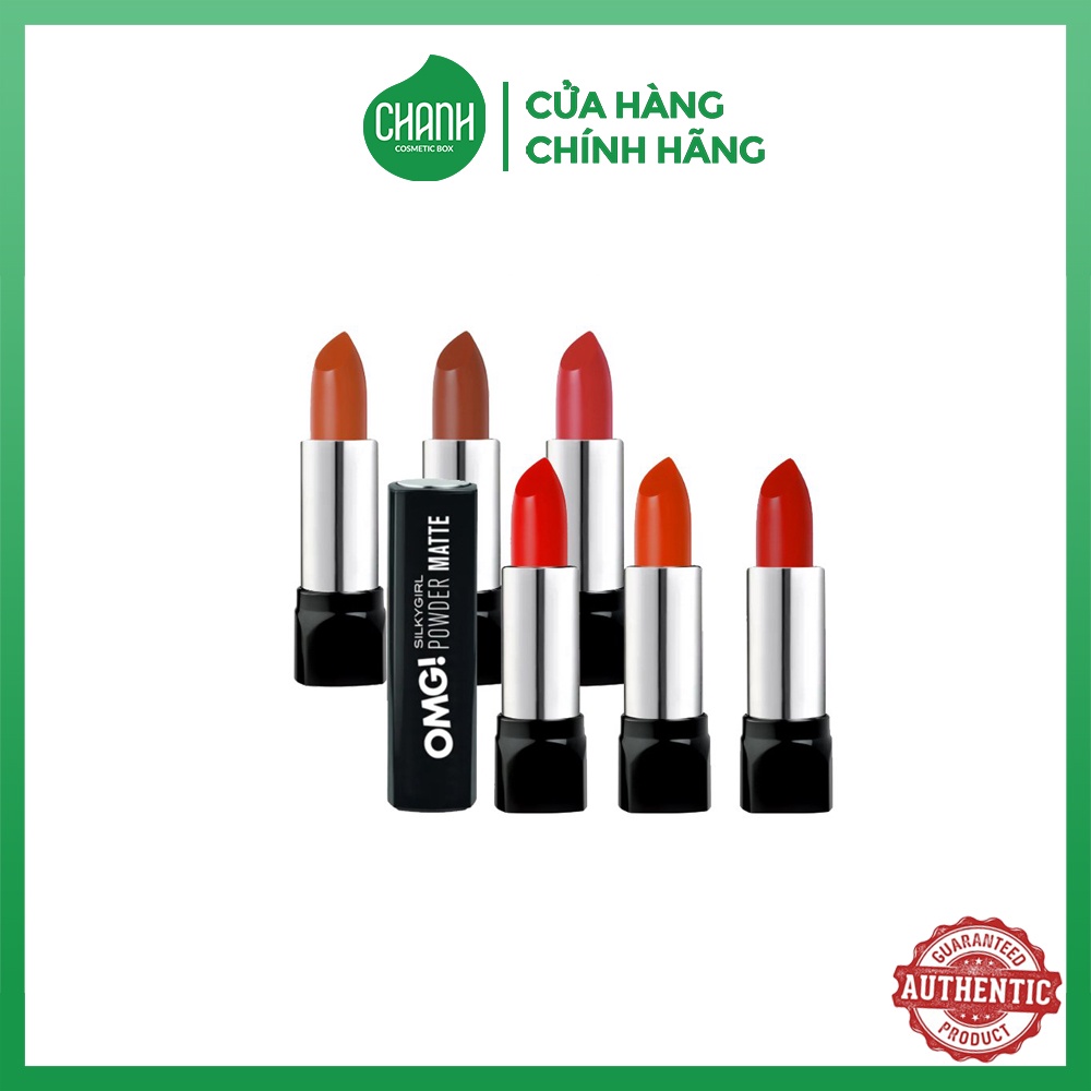 Son Lì Siêu Mịn SILKYGIRL OMG! Powder Matte Lipcolor 3.5g