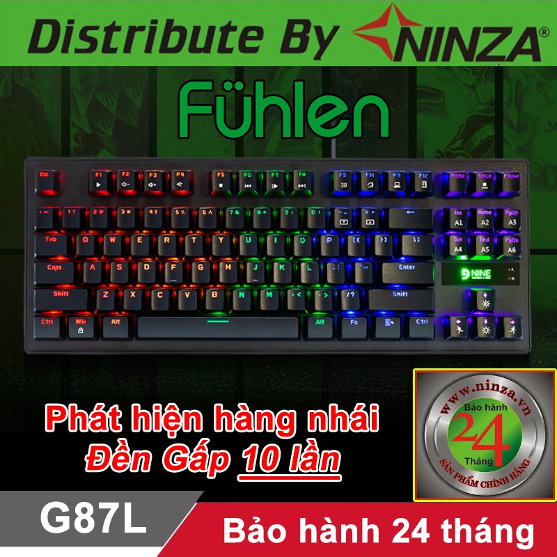 Bàn phím cơ Fuhlen G87L M87s [Bảo hành 24 tháng] | BigBuy360 - bigbuy360.vn