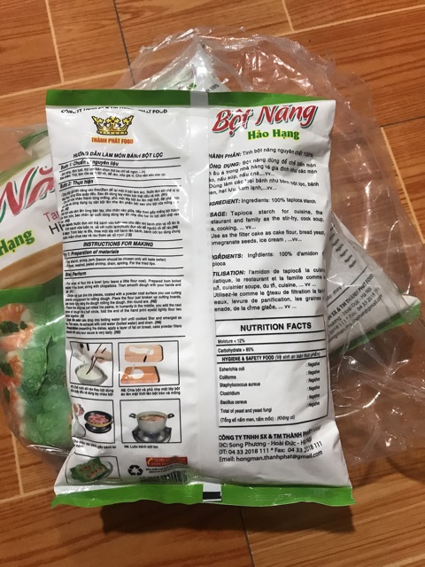 Bột năng thành phát 400g