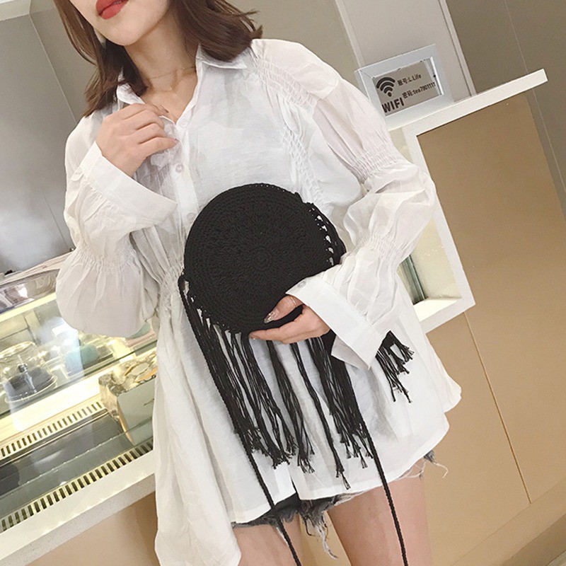 Túi Xách Nữ Túi Đeo Chéo Mây Đan Thủ Công Cho Nữ