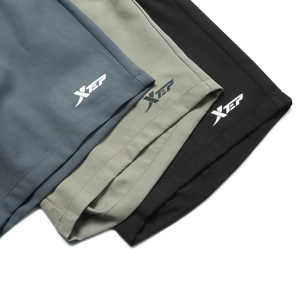 Quần short thể thao XTEP 878229970450 vải dệt thoáng khí thoải mái cho nam