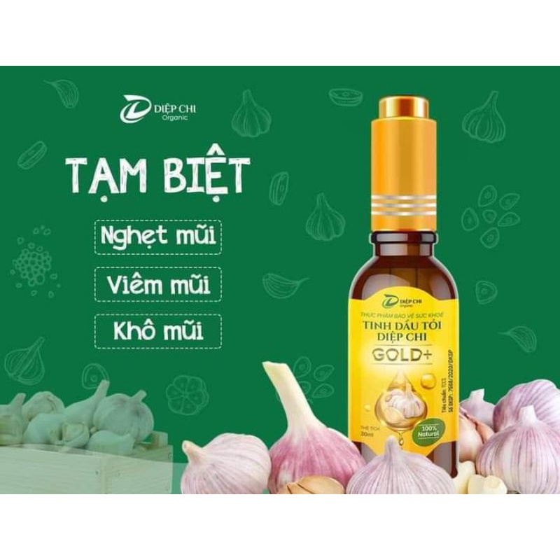 TINH DẦU TỎI DIỆP CHI GOLD