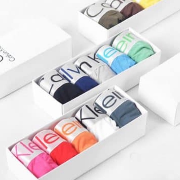 [ SIÊU RẺ ] QUẦN LÓT NAM BOXER CK ĐAI BẠC COTTON SIÊU MÁT