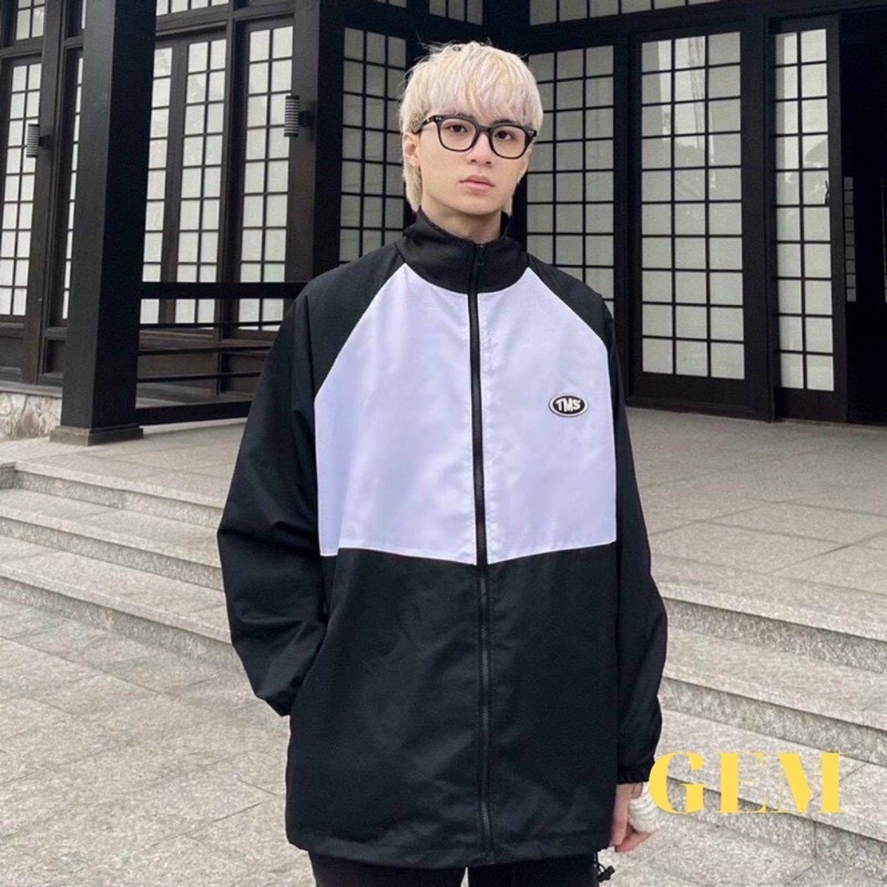 Áo Khoác Dù 2 Lớp Toricndy Fomr Rộng Unisex Phong Cách Hàn Quốc Gem94
