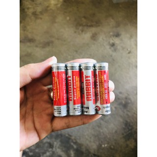 1 vỉ 4 cục pin tiểu AA con thỏ siêu rẻ