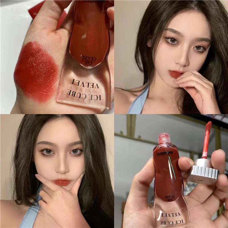Son Kem kakashow ICE Cube velvet thiết kế dạng tuýp xinh xắn Chính Hãng