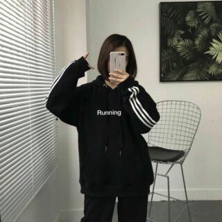 Hoddie nỉ RUNNING