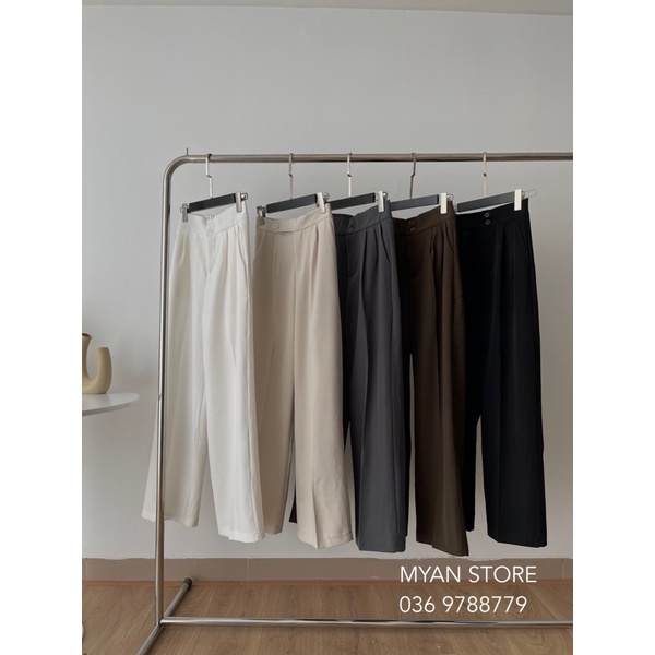 Quần culottes 2 cúc dọc q012111- Q042101