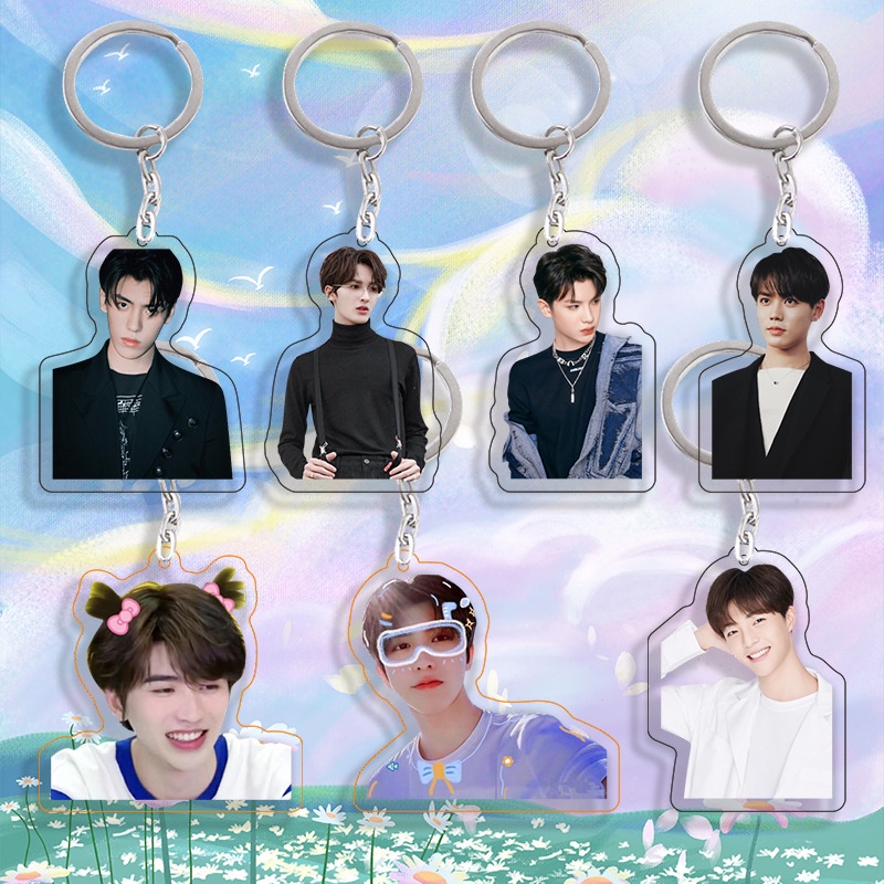 (Hàng Có Sẵn) Móc Khóa Acrylic Hình Cai Xukun Linyanjun