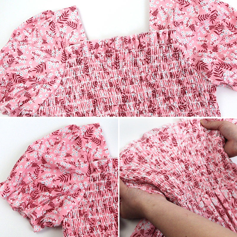 Đầm Công Chúa In Họa Tiết Hoa Phong Cách Châu Âu Thời Trang Mùa Hè Hàng Mới Dành Cho Bé Gái 2022