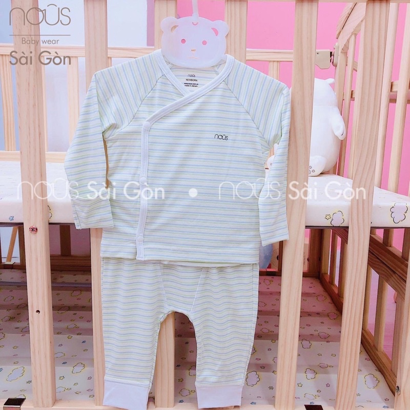 [NOUS 2021] Bộ Cài Lệch Newborn Pettit NOUS Siêu Đẹp