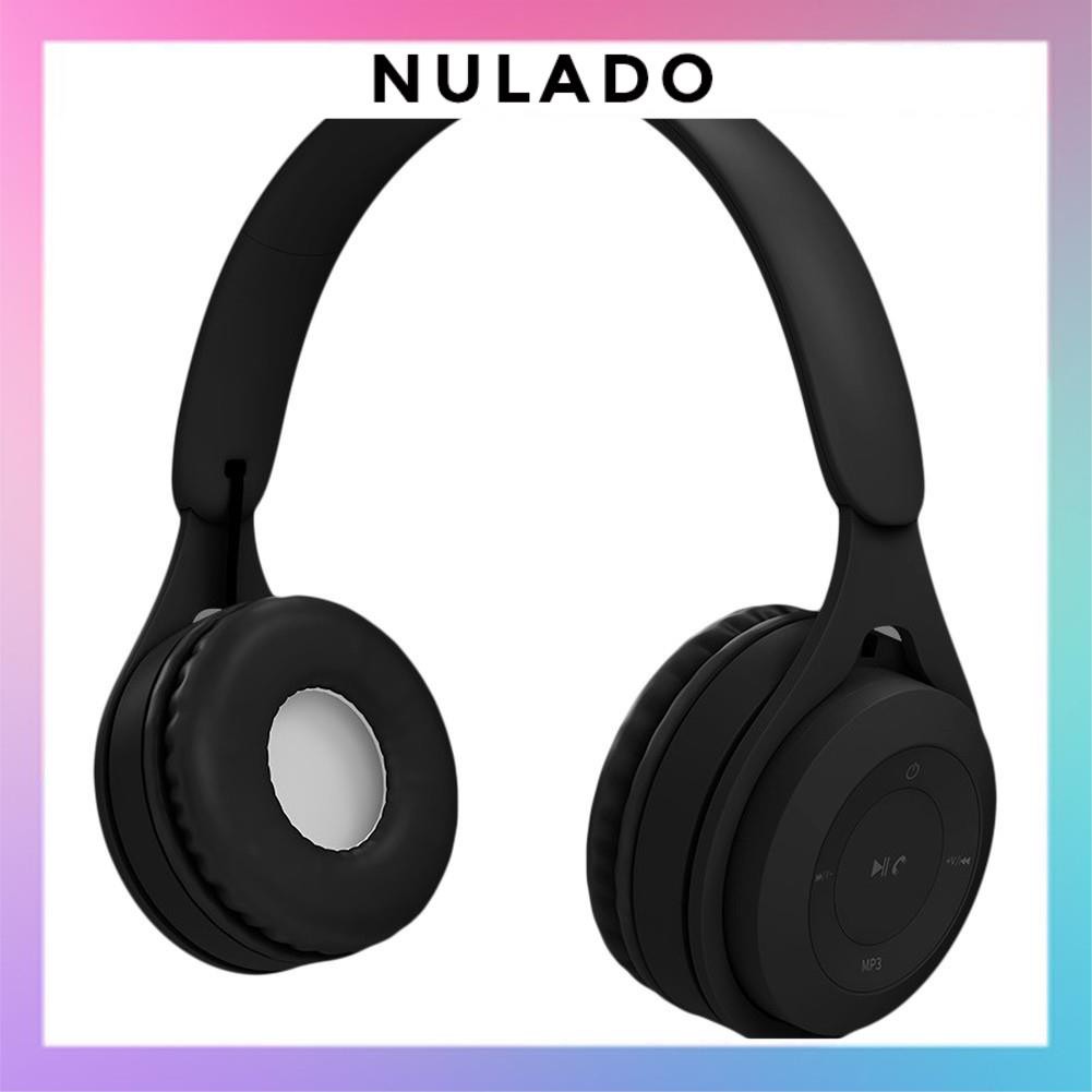 Tai Nghe Bluetooth 5.0 Chụp Tai có micro Headphone không dây thời trang màu sắc Y08 NULADO