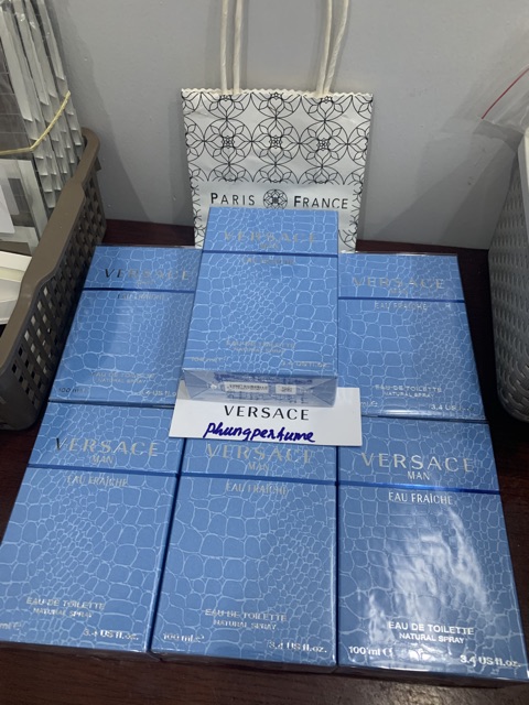 Nước hoa Versace Man Eau Fraiche EDT sp. 100ml 500010 (full seal) | BigBuy360 - bigbuy360.vn