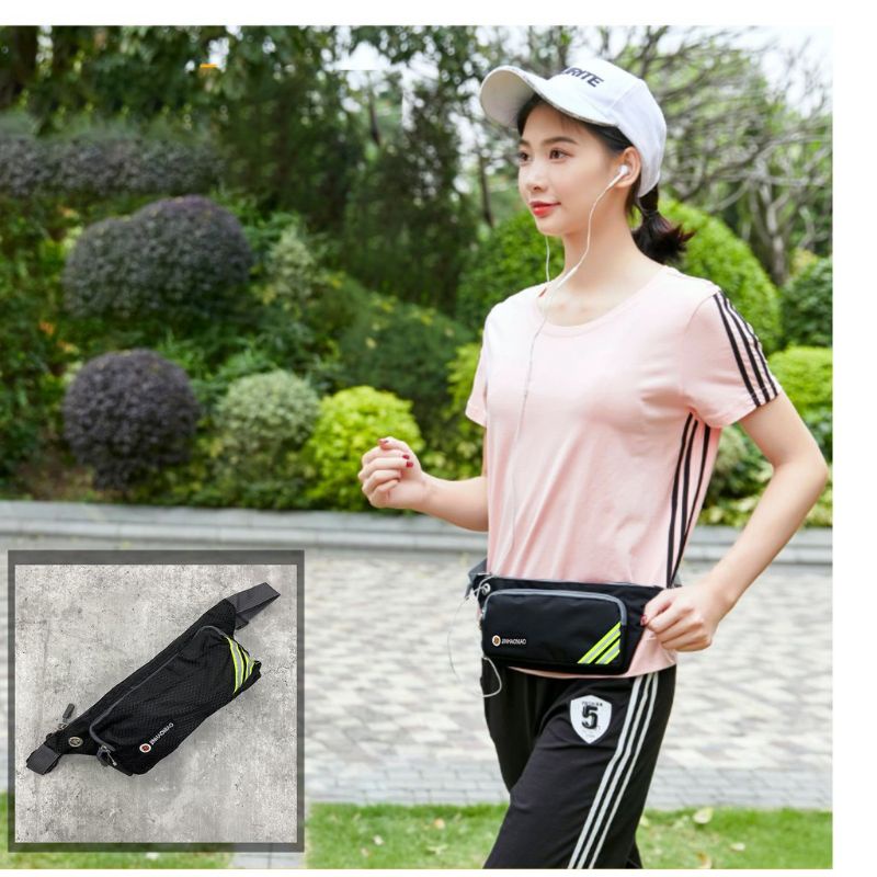 Túi đeo bụng túi đeo hông để đi chạy bộ tập gym đi siêu thị chống nước
