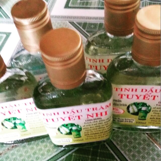 Combo 5chaiTinh dầu  tràm tuyết nhi 100ml /lo