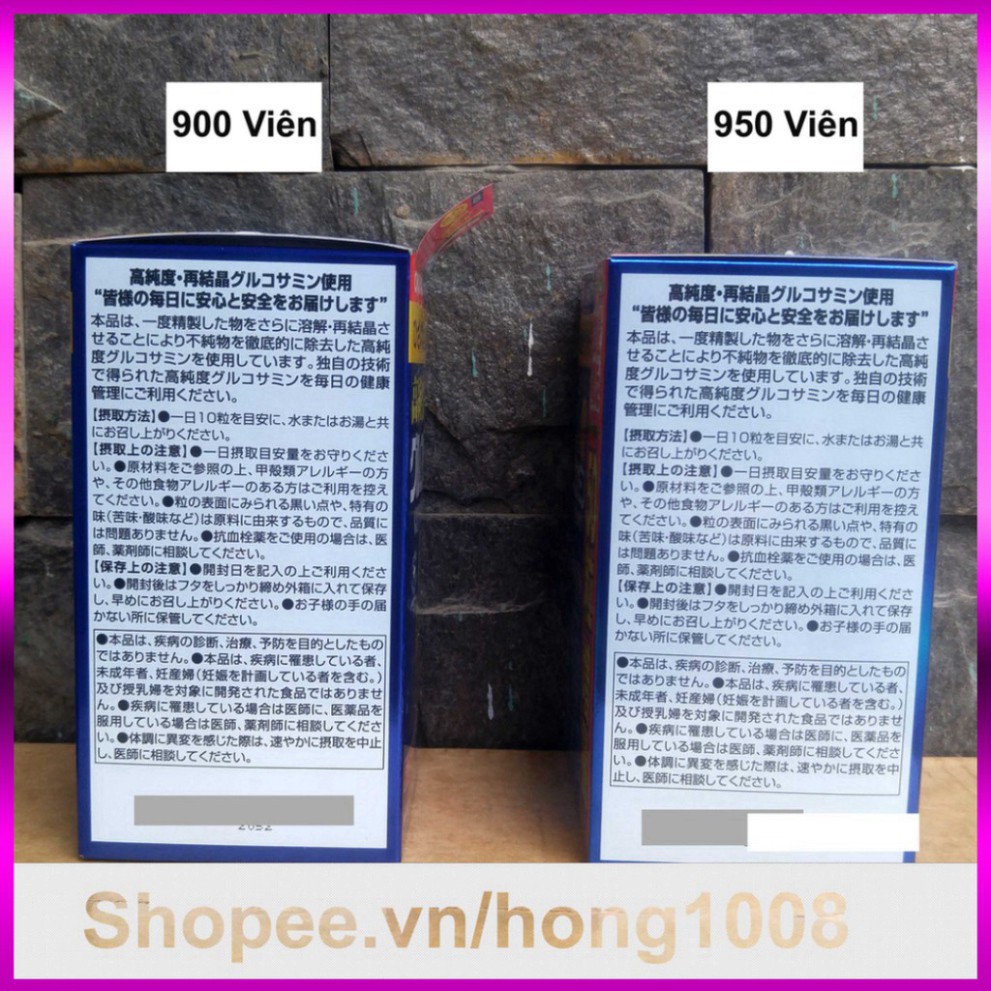 GIÁ SÔC NHIỆT Viên Uống Glucosamine Orihiro 1500mg Của Nhật 900 viên , 950 viên - Glucosamin 900 950 GIÁ SÔC NHIỆT