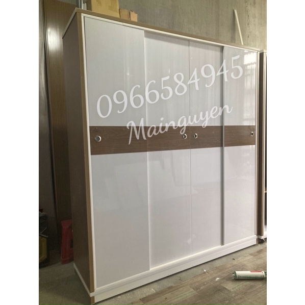 Tủ nhựa đài loan cao 1m8 ngang 1m6 thêm gương bản to freeship hcm 15km
