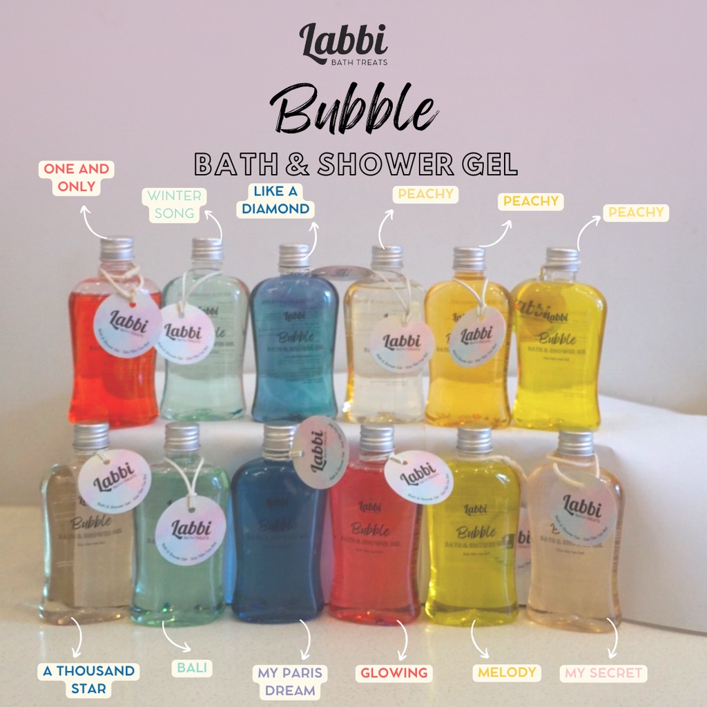 MY PARIS DREAM [Labbi] Tạo bọt bồn tắm / Gel tắm tạo bọt / Bubble Gels