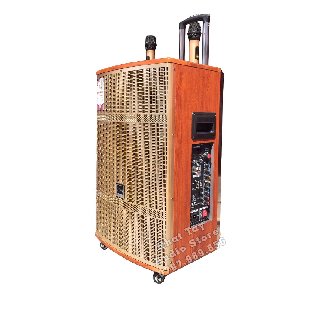 Loa Kẹo Kéo Di Động - JBA 505B - Loa Karaoke công suất lớn bass 4 tấc